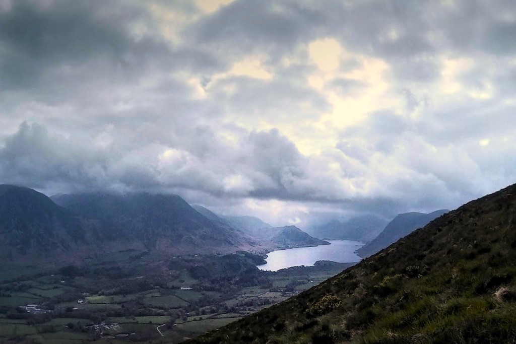 Crummock Water from Low Fell