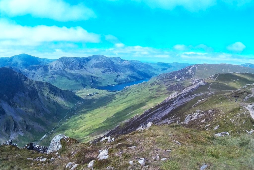Buttermere and Honister Pass from Dale Head