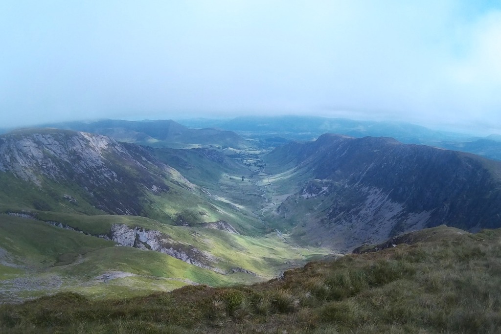 Newlands Valley from Dale Head