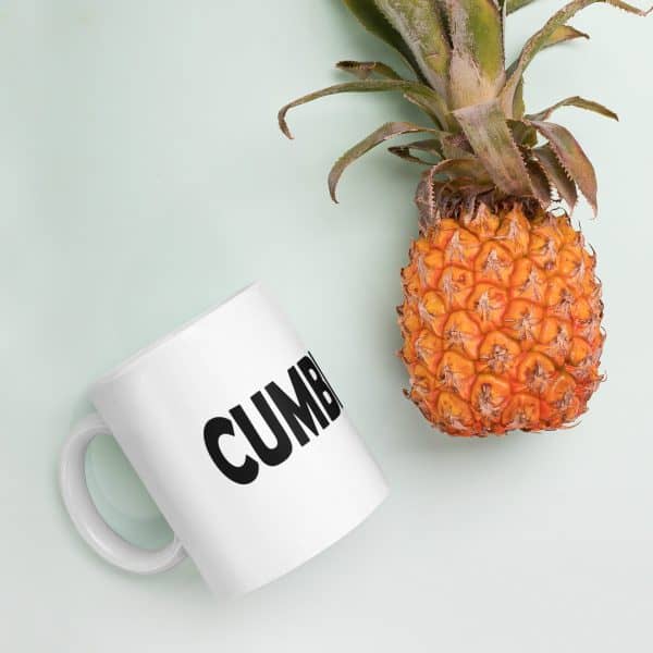 Cumbria CQ White glossy mug - Image 5