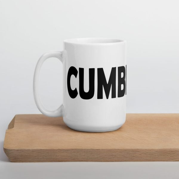 Cumbria CQ White glossy mug - Image 7